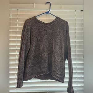 Cozy Womens Olive Knit Sweater L